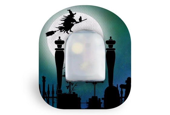 Wicked Witch Patch for Omnipod diabetes CGMs and insulin pumps
