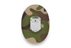 Woodland Camo Patch for Glucomen Day diabetes CGMs and insulin pumps