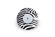  Zebra Print Patch - Freestyle Libre for Freestyle Libre diabetes CGMs and insulin pumps
